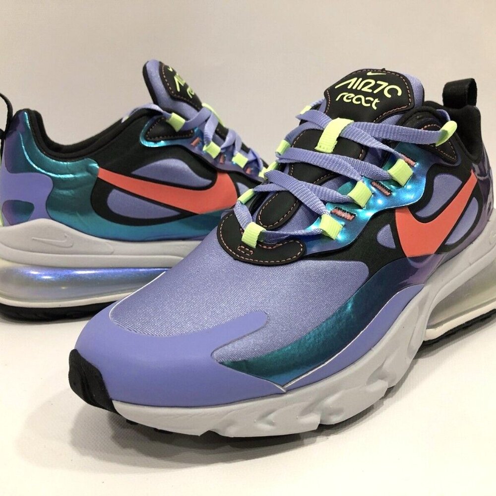 NIKE Air Max 270 React Sun Blush/ Gray Sneakers